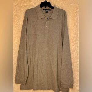 NWT Devon & Jones Long Sleeve Polo Shirt – Size 3XL